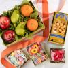 Birthday Fruit Sweets Tower - Packed Top View - 2024